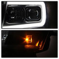 SPYDER headlights close-up