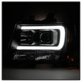 SPYDER headlights close-up