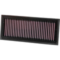 K&N Engineering air filter installed view