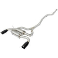 aFe black cat-back exhaust
