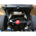 aFe cat-back exhaust detail