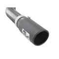 aFe cat-back exhaust detail
