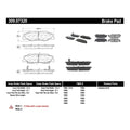 Stoptech auto part detail