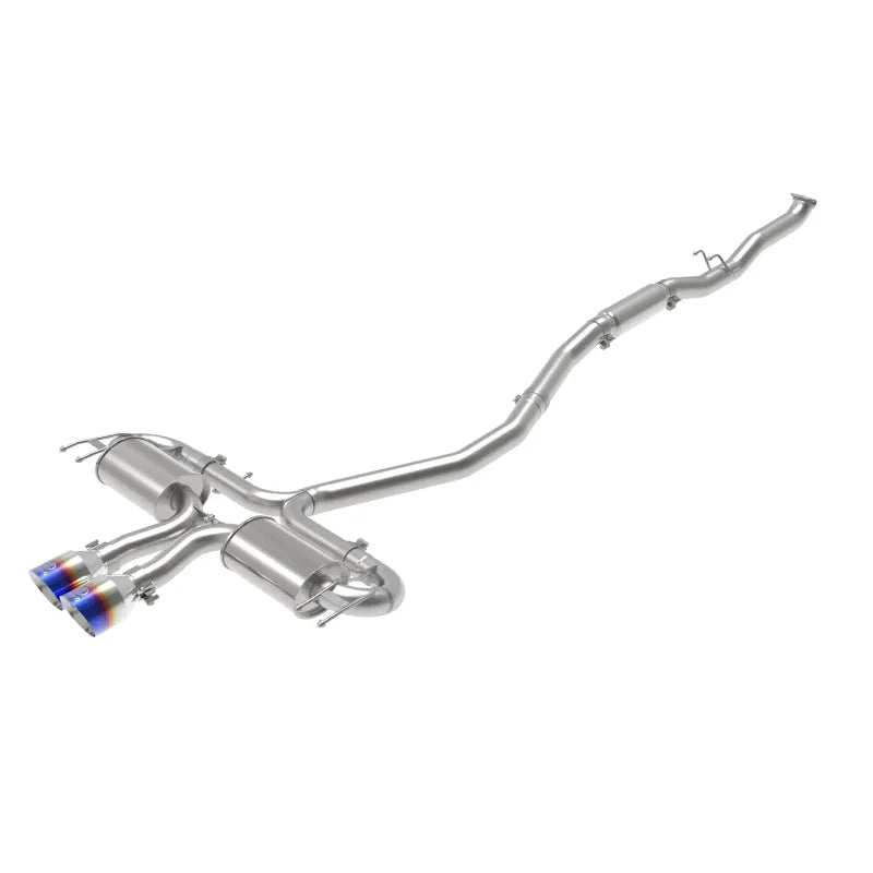 aFe blue cat-back exhaust