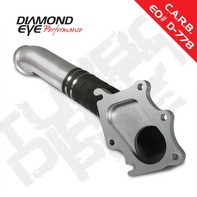 Diamond Eye Performance silver downpipe