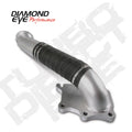 Diamond Eye Performance downpipe close-up