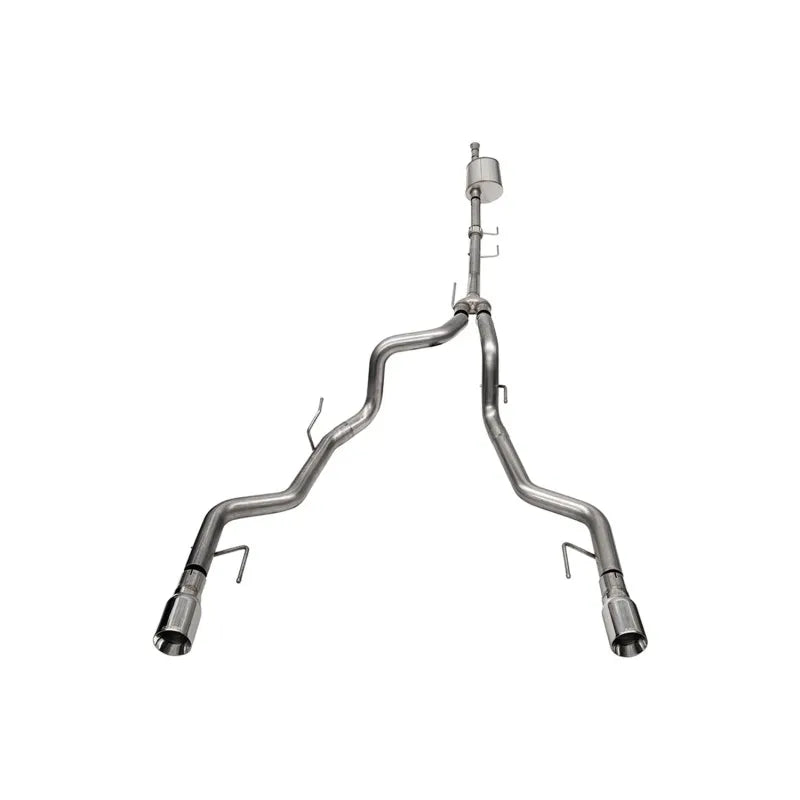 CORSA Performance polished cat-back exhaust