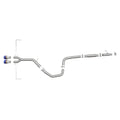 aFe cat-back exhaust close-up