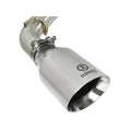 aFe axle-back exhaust close-up