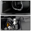 SPYDER headlights close-up