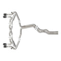 aFe cat-back exhaust close-up