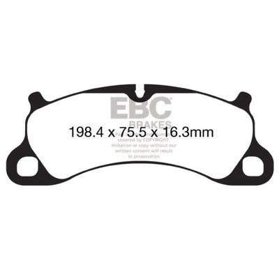 EBC blue auto part