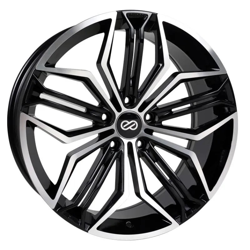 Enkei black auto part