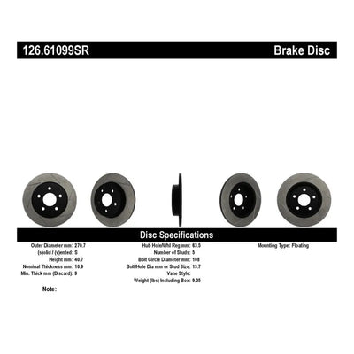 Stoptech auto part