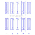King Engine Bearings auto part