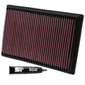 K&N Engineering air filter detail
