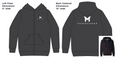 M-Engineering Zip-Up Hoodie Small