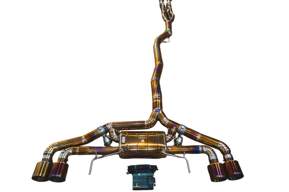 Valvetronic Designs titanium cat-back exhaust