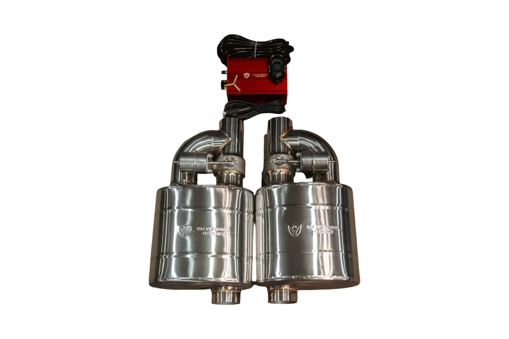 Off Road Universal Muffler Kit, Single Inlet Single Outlet, 63MM 2.5" 2 Mufflers
