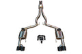 Ford S550,S650 Mustang GT, 5.0L Catback, T304 SS 3.5" Tips