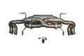 Lamborghini LP 570-4 Superleggera 5.2L Catback, T304 SS, Reuses OEM Tips