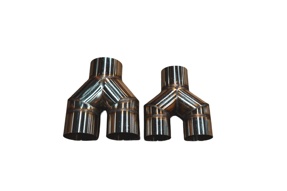 Y Pipe Ehaust Adapter, 3.0" VTD.YPIPE.76MM