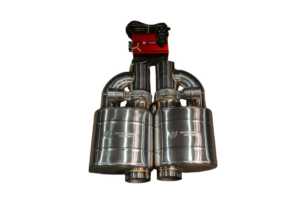 Off Road Universal Muffler Kit, Single Inlet Single Outlet, 89MM 3.5" 2 Mufflers