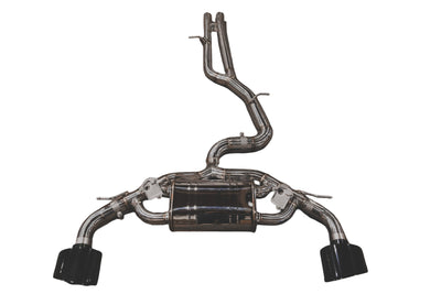 Valvetronic Designs black cat-back exhaust