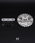 M-Engineering x Carbone.pl Metal Decklid Grill Badge for Porsche